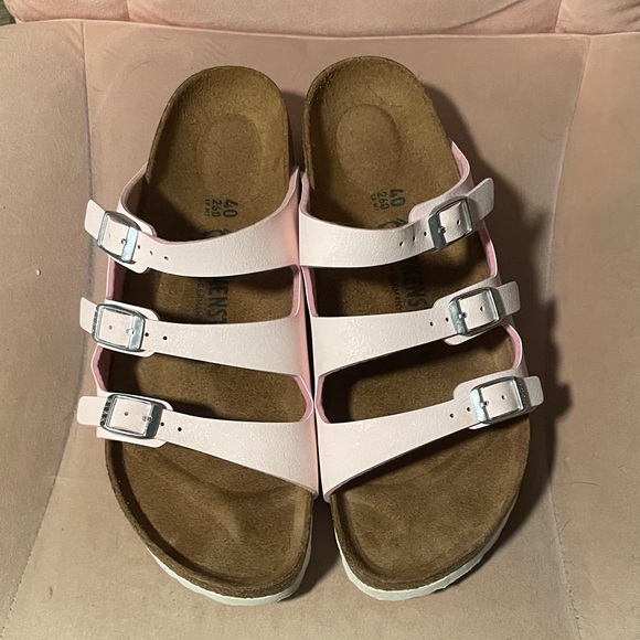 Birkenstock Shoes - Brushed rose Birkenstock Florida Fresh sandals